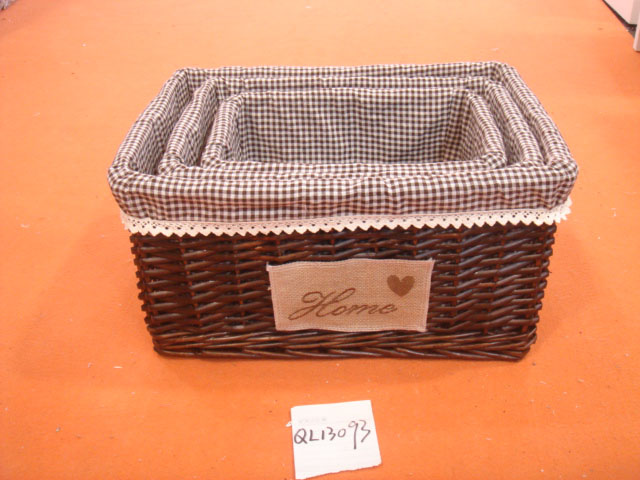 Willow basket QL13093