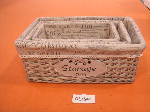 Willow basket QL13100