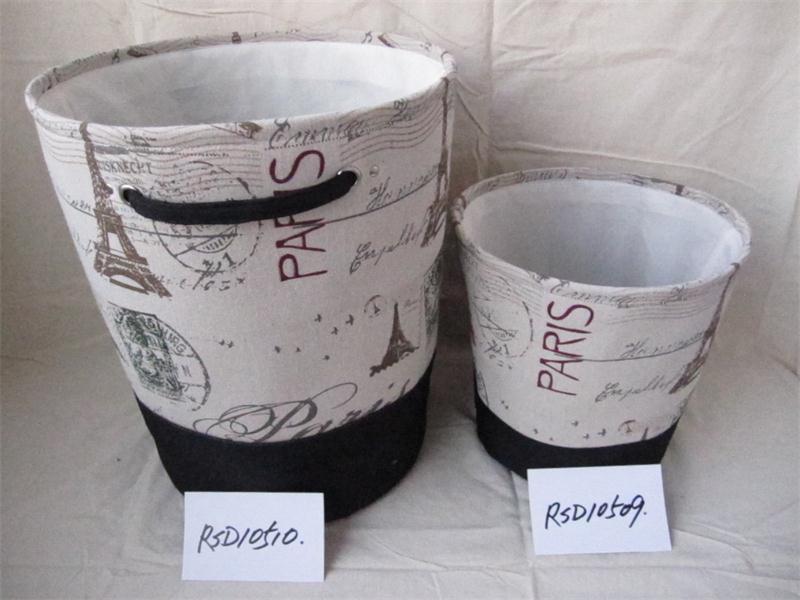 Canvas storage basket RSD10510