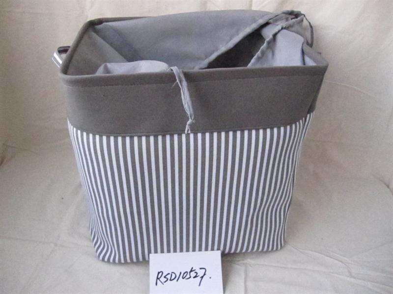 Canvas storage basket RSD10527