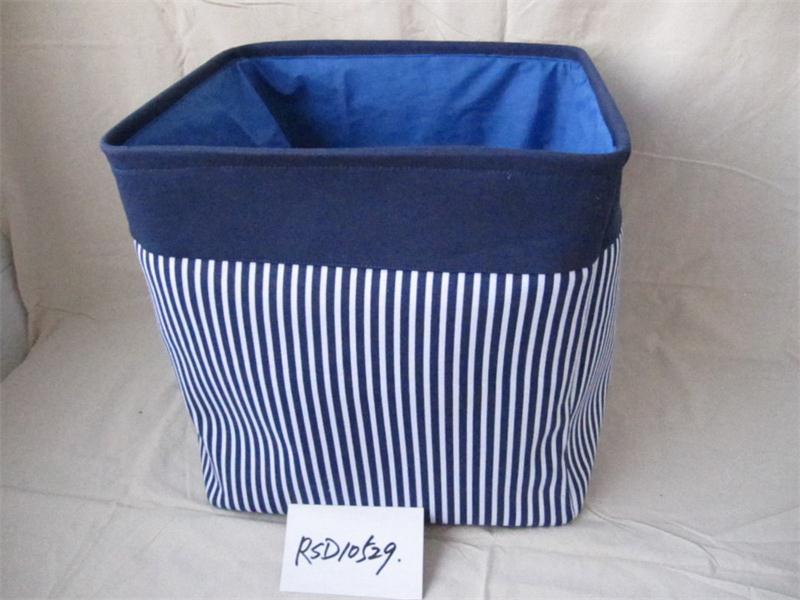 Canvas storage basket RSD10529