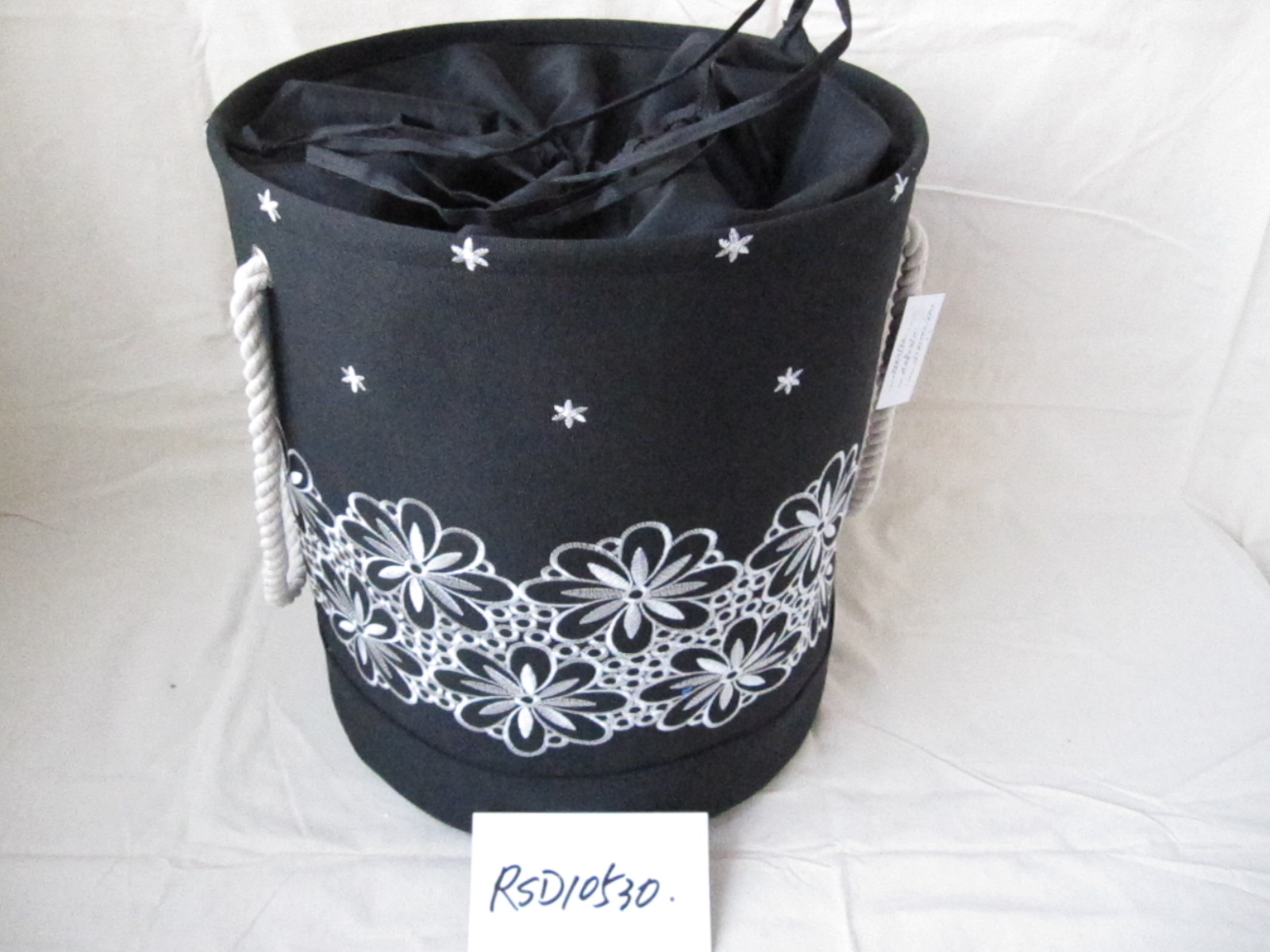 Canvas storage basket RSD10530